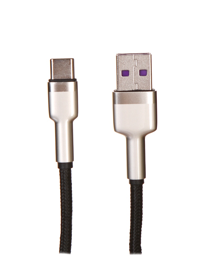цена Аксессуар Baseus Cafule Series Metal USB - Type-C 66W 2m Black CAKF000201
