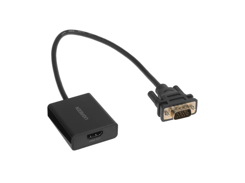 

Сплиттер Ugreen CM269 VGA M - HDMI F + 3.5mm + MicroUSB Power Supply 60814, CM269