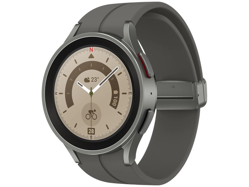 Умные часы Samsung Galaxy Watch 5 Pro 45mm BT Grey SM-R920NZTA умные часы samsung galaxy watch 5 pro 45mm sm r920 gray titanium
