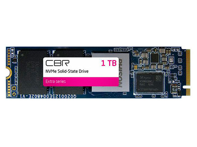 фото Твердотельный накопитель cbr extra 1tb ssd-001tb-m.2-ex22