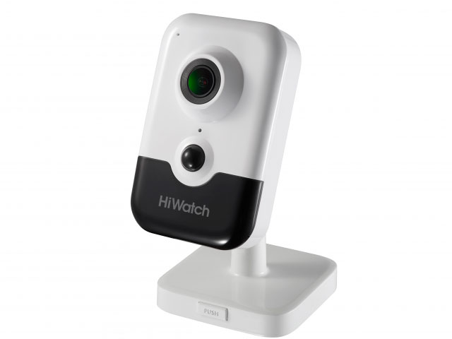 IP камера HiWatch DS-I214(B) 4mm видеокамера ip hikvision hiwatch ds i214 b 4мм белый черный