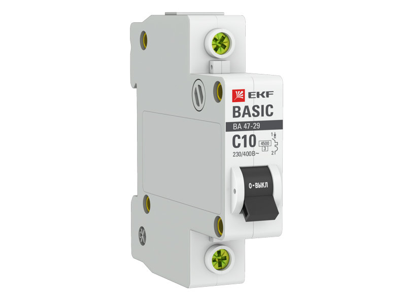 Автоматический выключатель EKF Basic mcb4729-1-10C