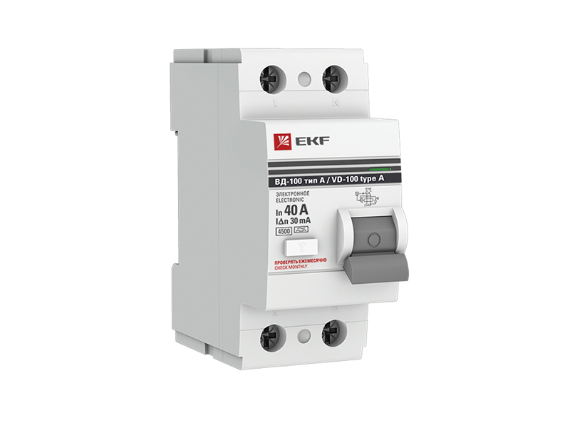 

Устройство защитного отключения EKF Proxima elcb-2-40-30-e-a-pro, elcb-2-40-30-e-a-pro