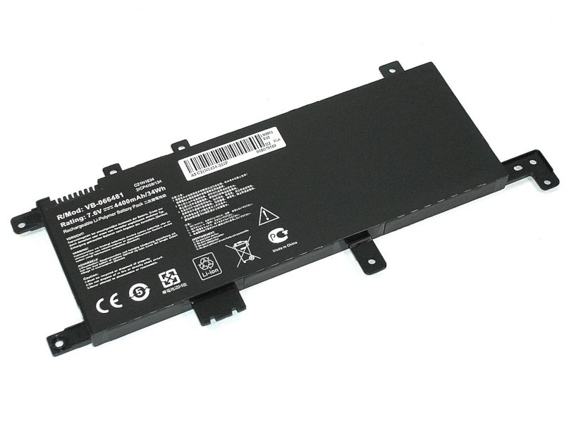 

Аккумулятор Vbparts 7.6V 4400mAh OEM для ASUS X542U 066481, 066481