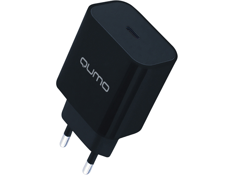 Зарядное устройство Qumo Energy Light Charger 0050 PD 20W 1xUSB Type-C Black 32874
