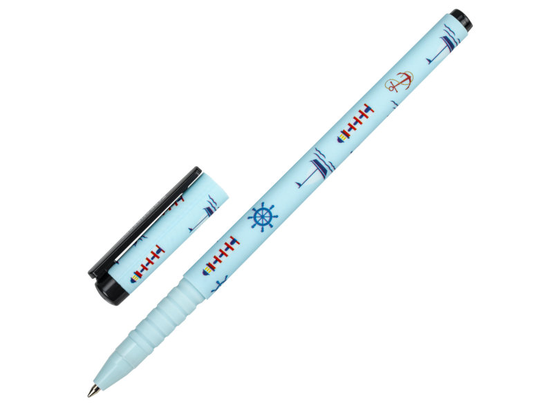 

Ручка шариковая Brauberg Soft Touch Grip Navy Blue 143725, 143725