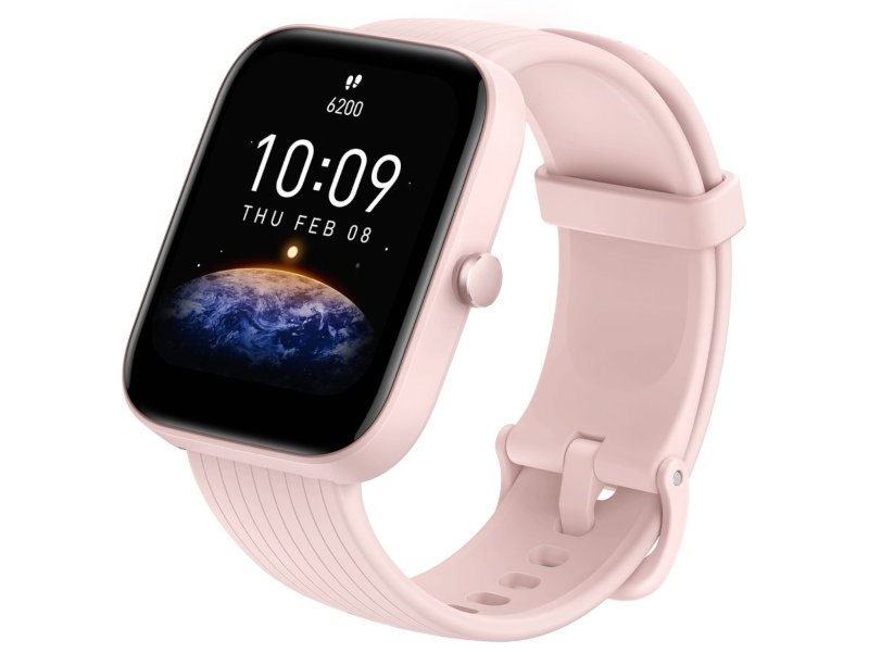 фото Умные часы amazfit a2172 bip 3 pink