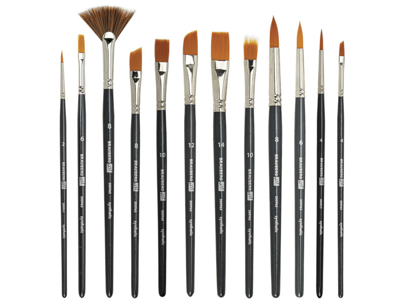 

Кисти художественные Brauberg Art Classic 12шт 200963, 200963