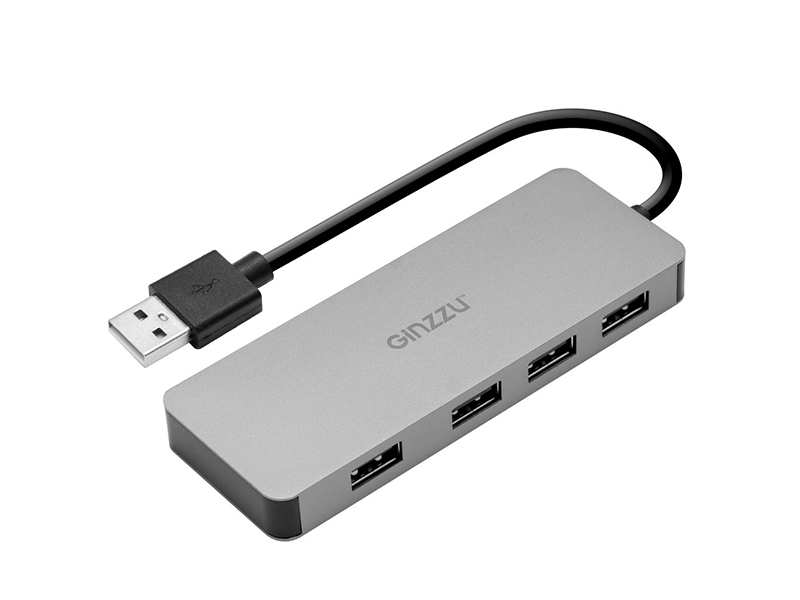 

Хаб Ginzzu HUB GR-771UB 4xUSB 2.0, GR-771UB