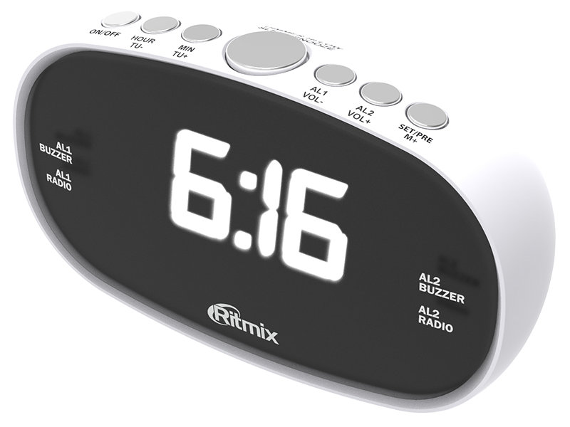 Часы Ritmix RRC-616 White