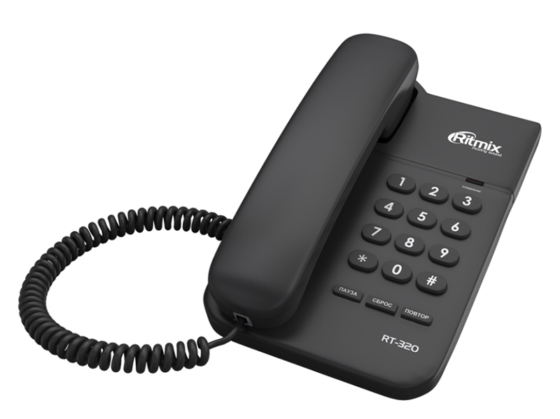 

Радиотелефон Ritmix RT-320 Black, RT-320
