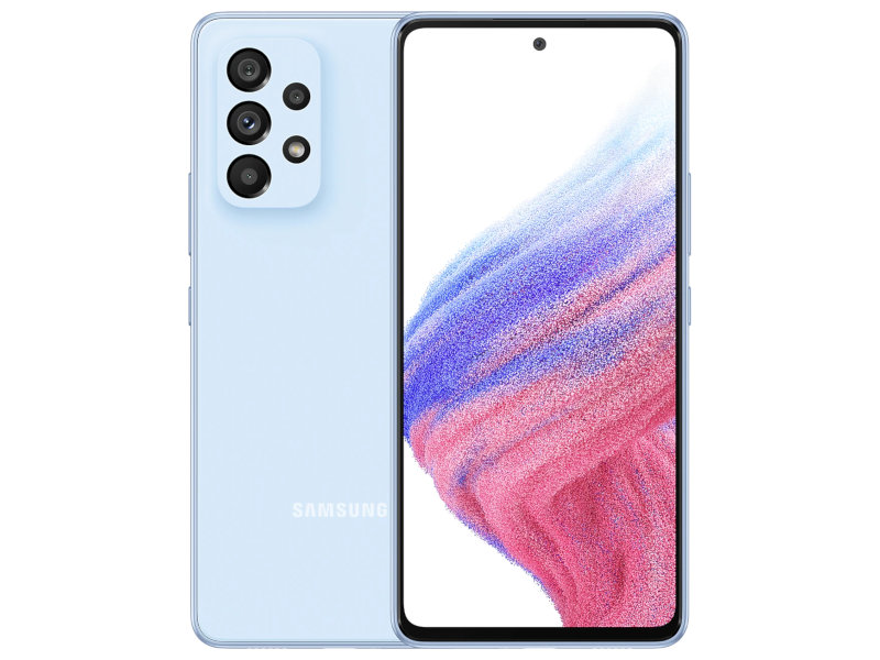 

Сотовый телефон Samsung Galaxy A53 8/128Gb Awesome Blue, A53