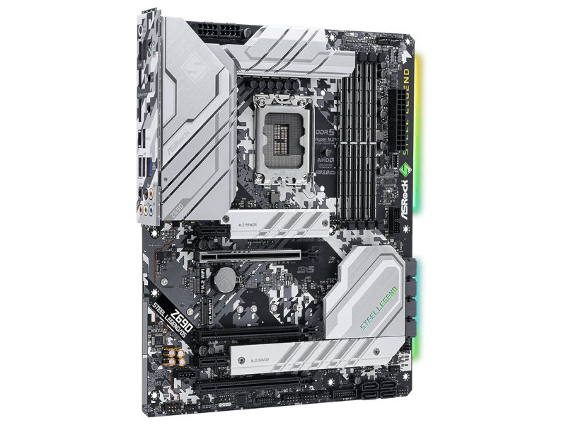 фото Материнская плата asrock z690 steel legend d5