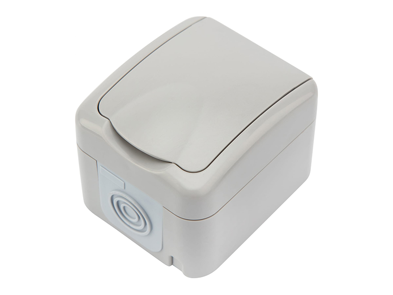 

Розетка Kranz Mini OG IP54 Grey KR-78-0815, KR-78-0815