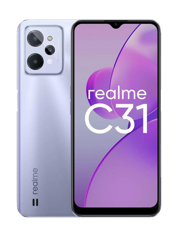 

Сотовый телефон Realme C31 3/32GB LTE Silver, c31 3/32