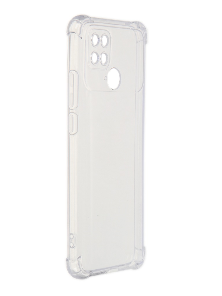 цена Чехол iBox для Poco C40 Crystal Silicone Transparent УТ000032344