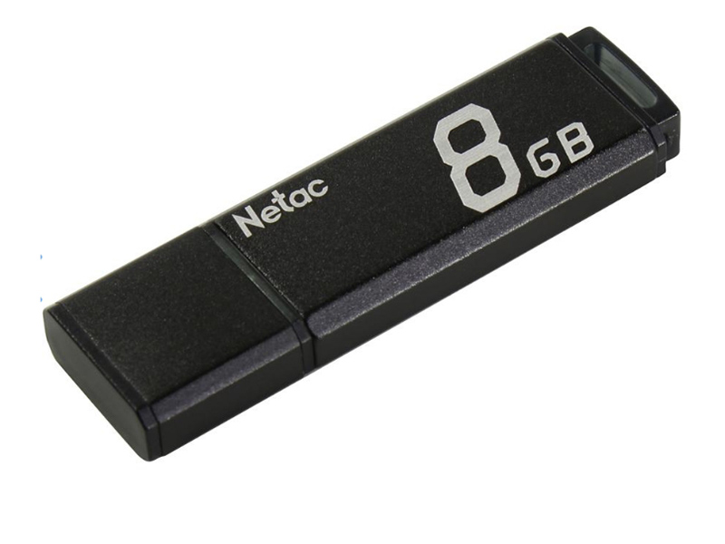 фото Usb flash drive 8gb - netac u351 nt03u351n-008g-20bk