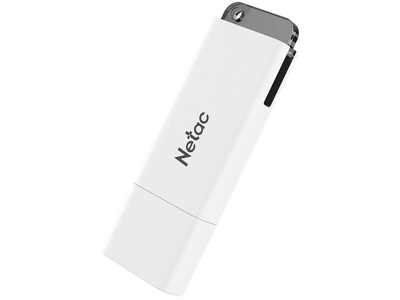 USB Flash Drive 8Gb - Netac U185 NT03U185N-008G-20WH флеш диск netac u185 32gb nt03u185n 032g 20wh usb2 0 с колпачком пластиковая белая