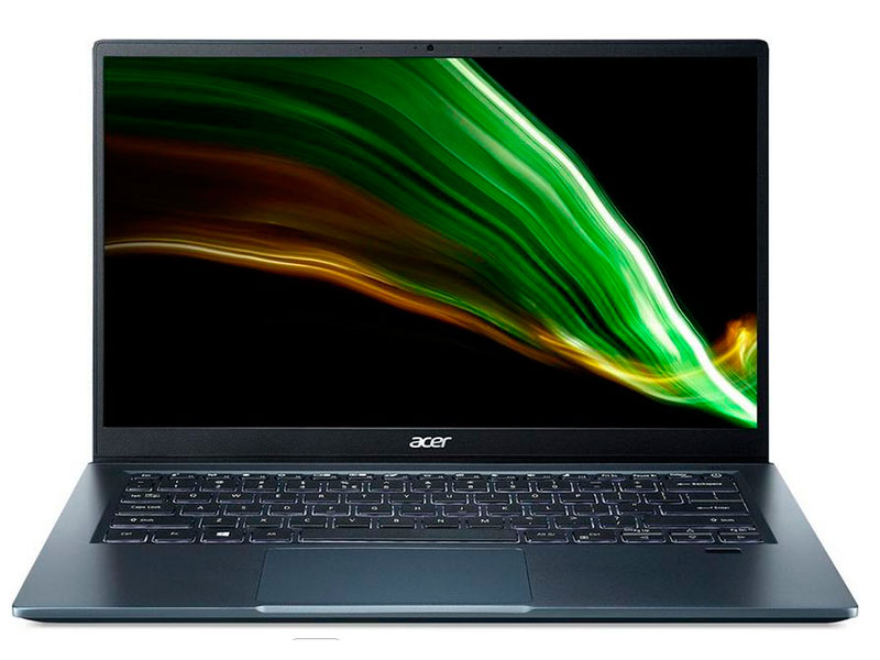 фото Ноутбук acer swift 3 sf314-511-50jt nx.acwer.004 (intel core i5-1135g7 2.4ghz/8192mb/512gb ssd/intel iris xe graphics/wi-fi/bluetooth/cam/14/1920x1080/dos)