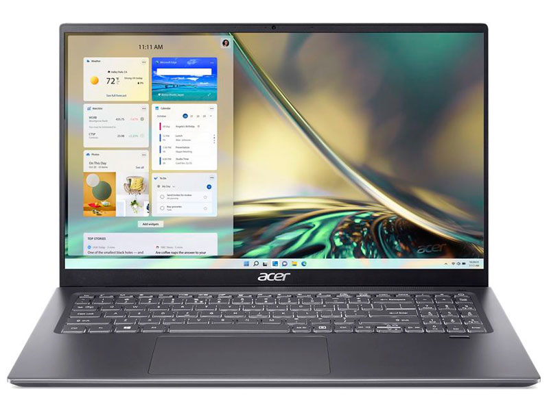 

Ноутбук Acer Swift 3 SF316-51-54A3 NX.ABDER.00G (Intel Core i5-11300H 3.1GHz/16384Mb/512Gb SSD/Intel Iris Xe Graphics/Wi-Fi/Bluetooth/Cam/16.1/1920x1080/Windows 11), SF316-51-54A3