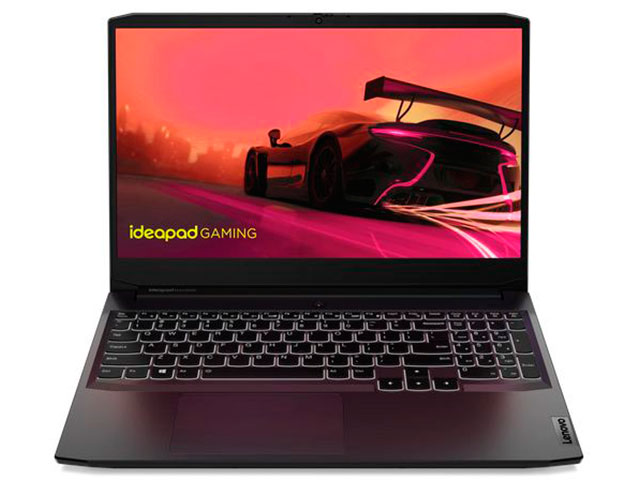 

Ноутбук Lenovo IdeaPad Gaming 3 15ACH6 Black 82K201R1RK (AMD Ryzen 7 5800H 3.2Ghz/8192Mb/512Gb SSD/nVidia GeForce RTX 3050 Ti 4096Mb/Wi-Fi/Bluetooth/Cam/15.6/1920x1080/noOS), IdeaPad Gaming 3 15ACH6 82K201R1RK