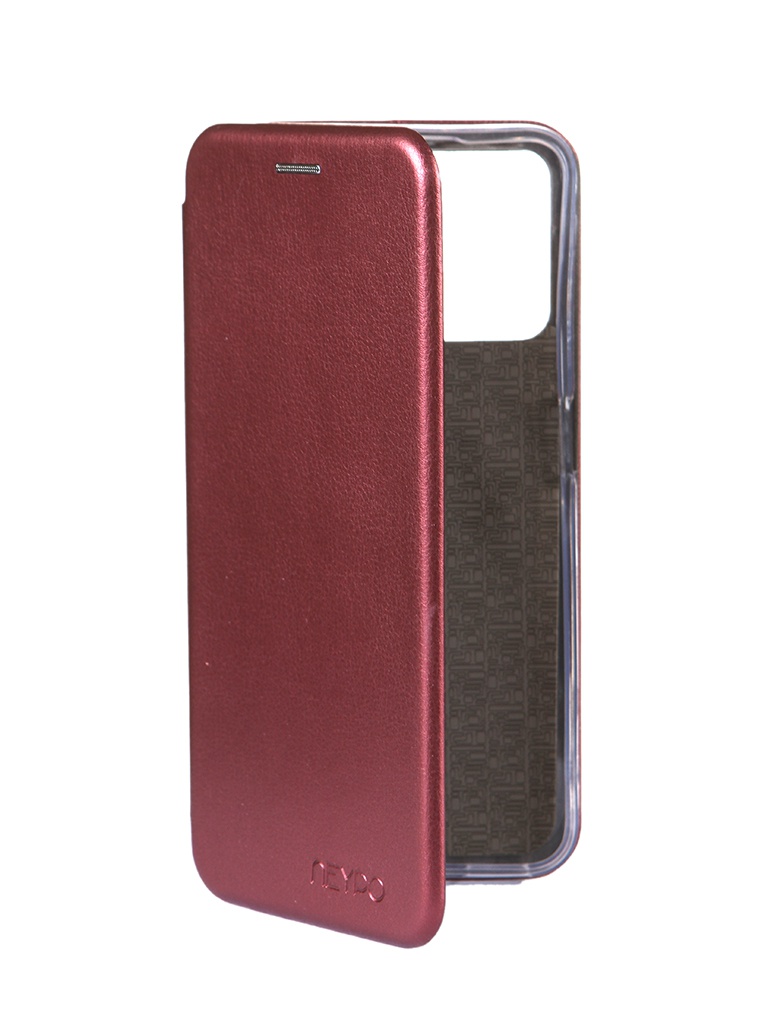 

Чехол Neypo для Realme C35 Premium Bordo NSB55056, Realme C35