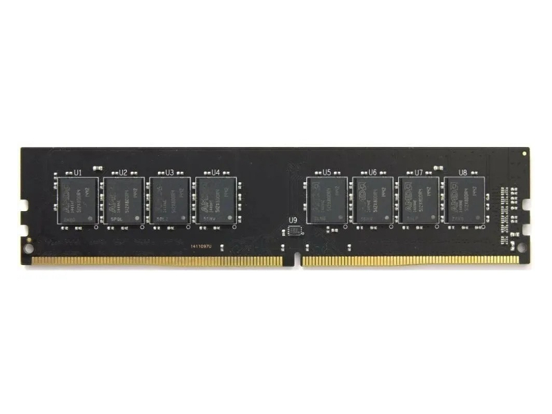 Модуль памяти AMD DDR4 DIMM 3200MHz PC4-25600 CL16 - 8Gb R948G3206U2S-U модуль памяти a data ddr4 dimm 3200mhz pc 25600 cl16 32gb ax4u320032g16a swhd35g