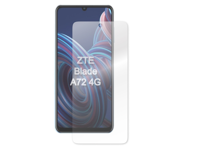 

Гибридное защитное стекло Krutoff для ZTE Blade A72 4G 273133, ZTE Blade A72 4G