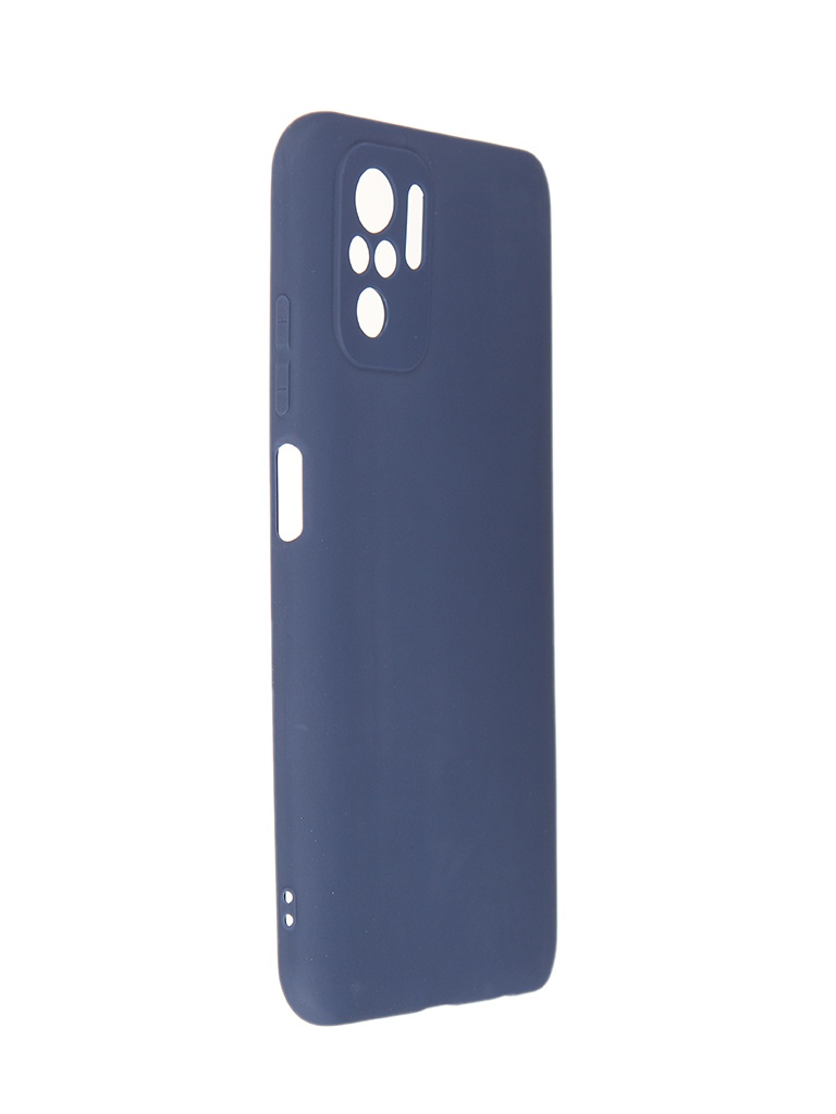 

Чехол Pero для Xiaomi Redmi Note 10 Soft Touch Blue CC1C-0080-BL, Xiaomi Redmi Note 10