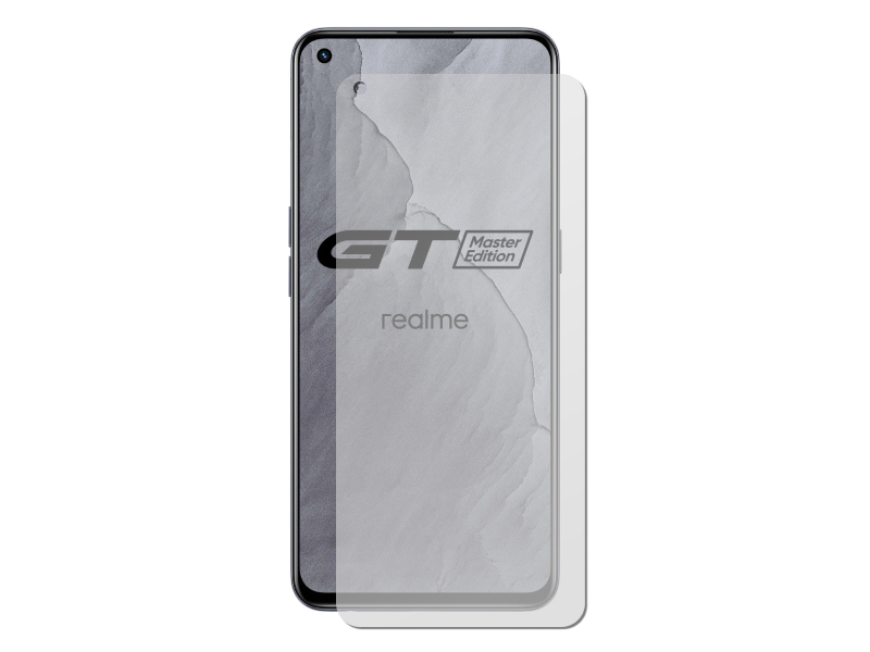 

Гибридное защитное стекло Krutoff для Realme GT Антишпион 267133, Realme GT
