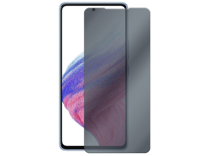 

Гибридное защитное стекло Krutoff для Samsung Galaxy A53 5G A536 Антишпион 267139, Samsung Galaxy A53 5G A536