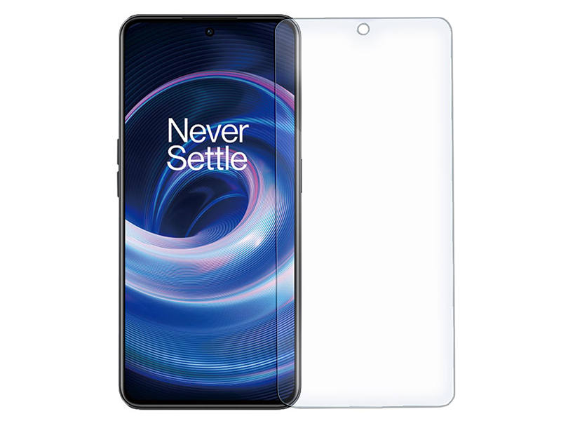 

Гибридное защитное стекло Krutoff для OnePlus Ace Антишпион 267120, OnePlus Ace