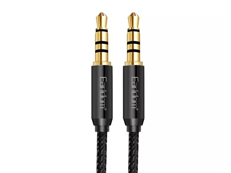 

Аксессуар Earldom ET-AUX02 Jack 3.5mm 1m Black 0L-00050669, ET-AUX02
