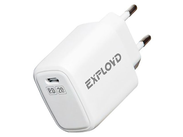 Зарядное устройство Exployd PD 3A 20W White EX-Z-1376 зарядное устройство exployd 1хusb 3a pd 36w ex z 1355