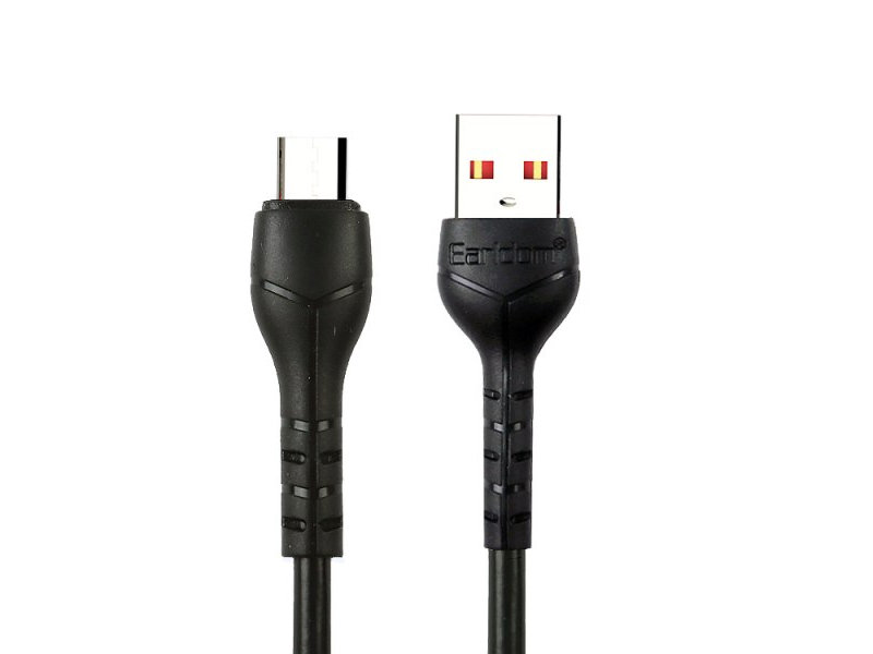 

Аксессуар Earldom EC-095M USB - MicroUSB 2.4A 1m Black 0L-00049813, EC-095M