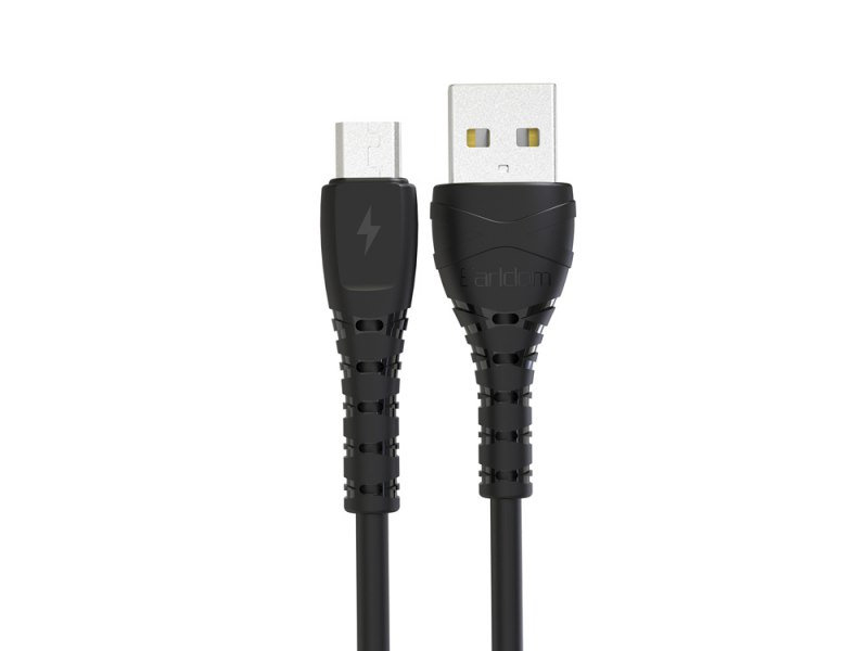 

Аксессуар Earldom EC-132M USB - MicroUSB 2.4A 20cm Black 0L-00053666, EC-132M