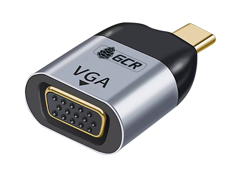

Аксессуар GCR USB Type-C - VGA GCR-53392, GCR-53392