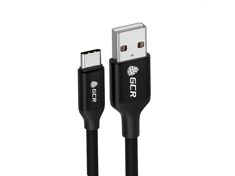 

Аксессуар GCR QC USB Type-C 3.0m Black GCR-54575, GCR-54575