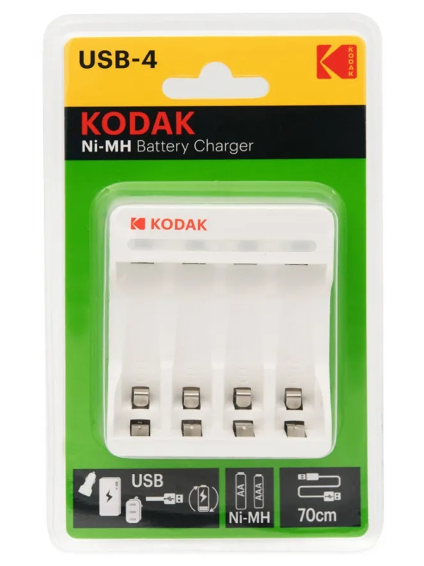 

Зарядное устройство Kodak USB-4 C8002B, C8002B