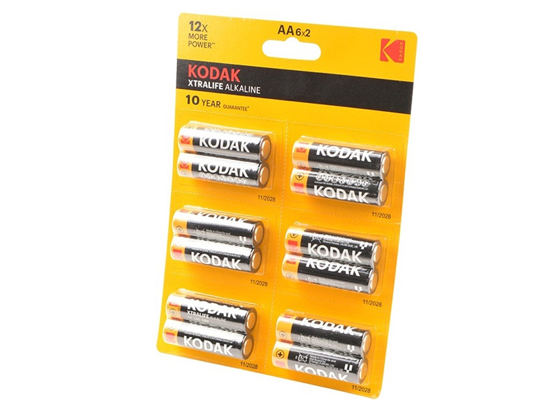 Батарейка AA - Kodak LR6/12BL Xtralife Alkaline (12 штук)