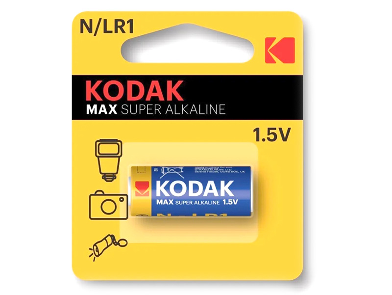 Батарейка LR01 - Kodak LR01/1BL (1 штука) батарейки kodak lr01 1bl 3 блистера по 1 шт
