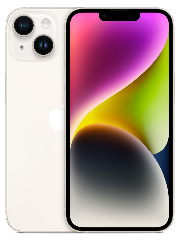 

Сотовый телефон APPLE iPhone 14 512Gb Starlight, iPhone 14 512Gb