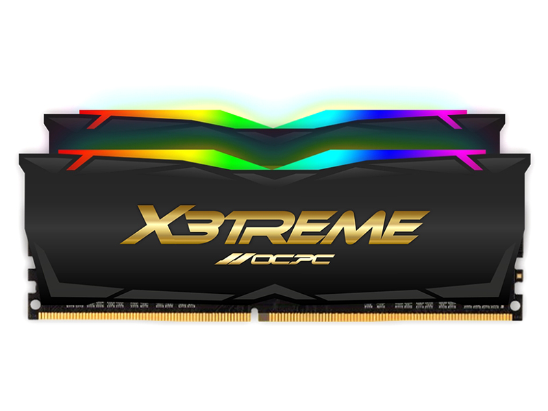 фото Модуль памяти ocpc x3 rgb ddr4 dimm 3200mhz cl16 - 16gb (2x8gb) mmx3a2k16gd432c16