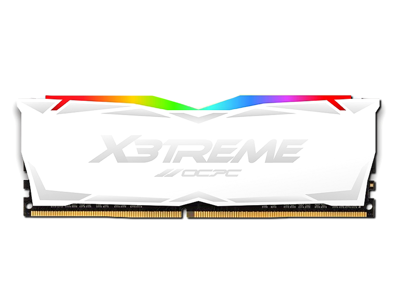 

Модуль памяти OCPC X3 RGB DDR4 DIMM 3200Mhz CL22 - 16Gb (2x8Gb) MMX3A2K16GD432C22W, MMX3A2K16GD432C22W