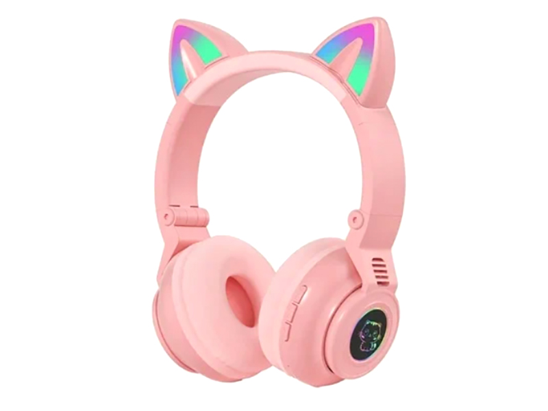 Наушники Borofone BO18 Cat Pink 6974443384963 наушники devia kintone headset v2 pink