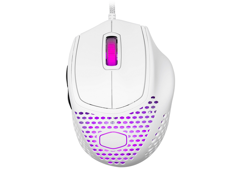 фото Мышь cooler master mm720 matte white mm-720-wwol1