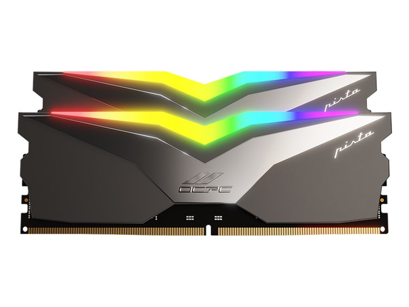 

Модуль памяти OCPC Pista RGB DDR5 DIMM 5600Mhz PC-44800 CL36 - 16Gb Kit (2x8) MMPT2K16GD556C36T, MMPT2K16GD556C36T
