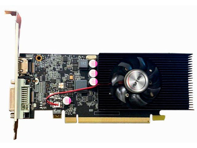 фото Видеокарта afox nvidia geforce gt1030 1227mhz pci-e 2048mb 6000mhz 64 bit dvi hdmi af1030-2048d5l5