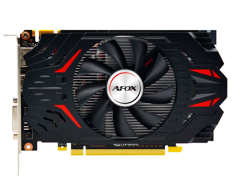 фото Видеокарта afox geforce gtx750 1076mhz pci-e 2048mb 5000mhz 128 bit dp dvi hdmi af750-2048d5h6-v3