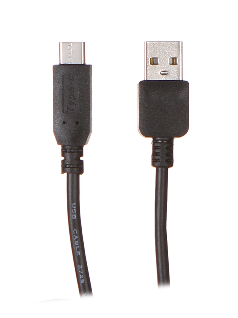 

Аксессуар Delux USB 2.0 - Type-C 1m Black, USB-Type C